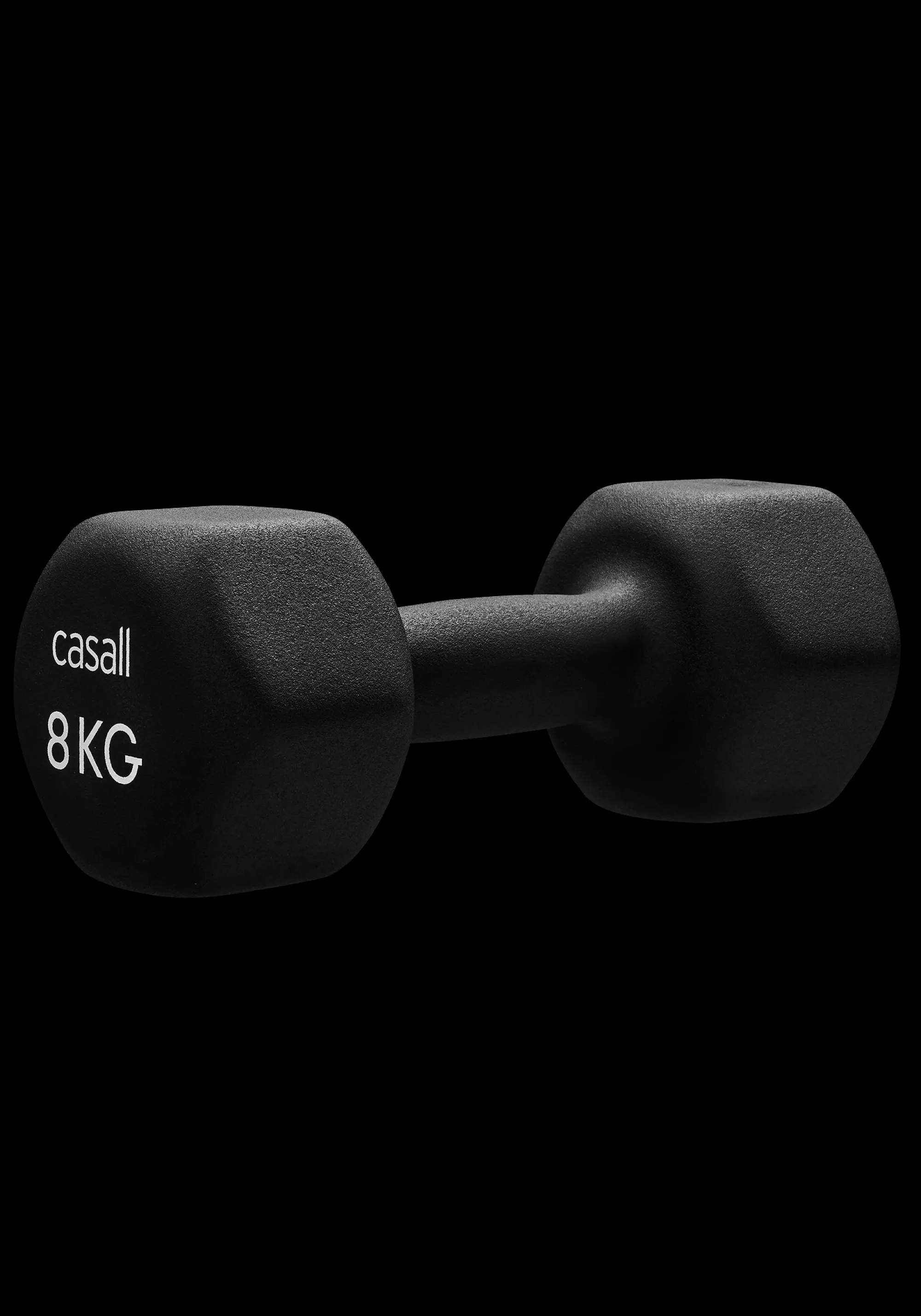 Casall Classic Dumbbell 8kg - Black/white Cheap