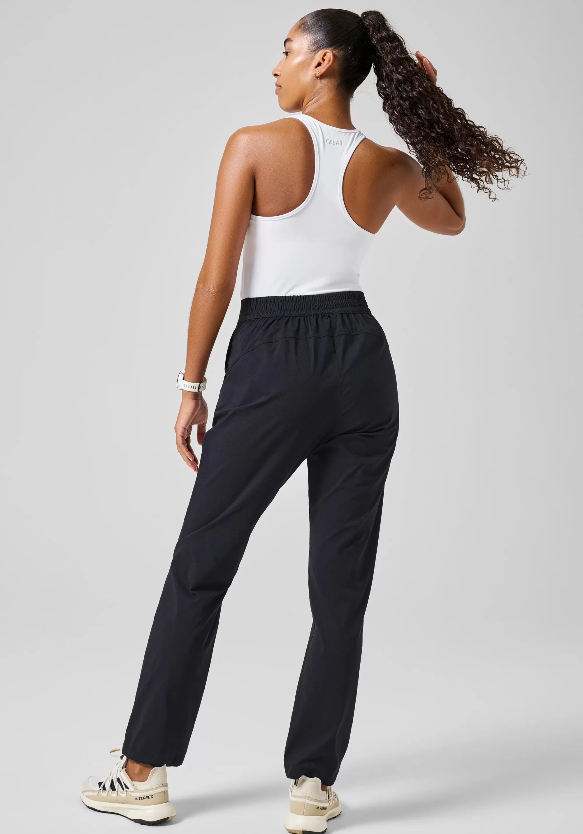 Casall Effortless Woven Pants - Black Sale