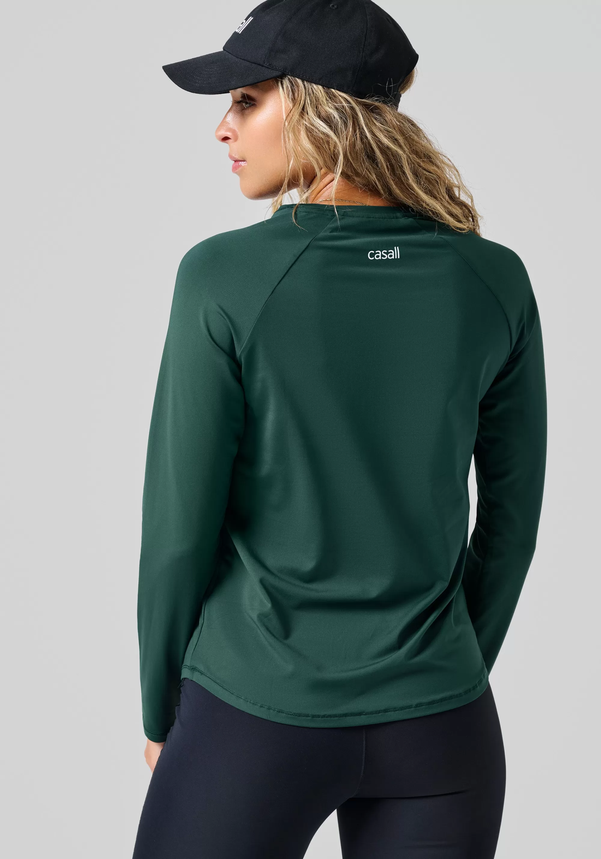 Casall Essential Long Sleeve - Dark Pine Fashion