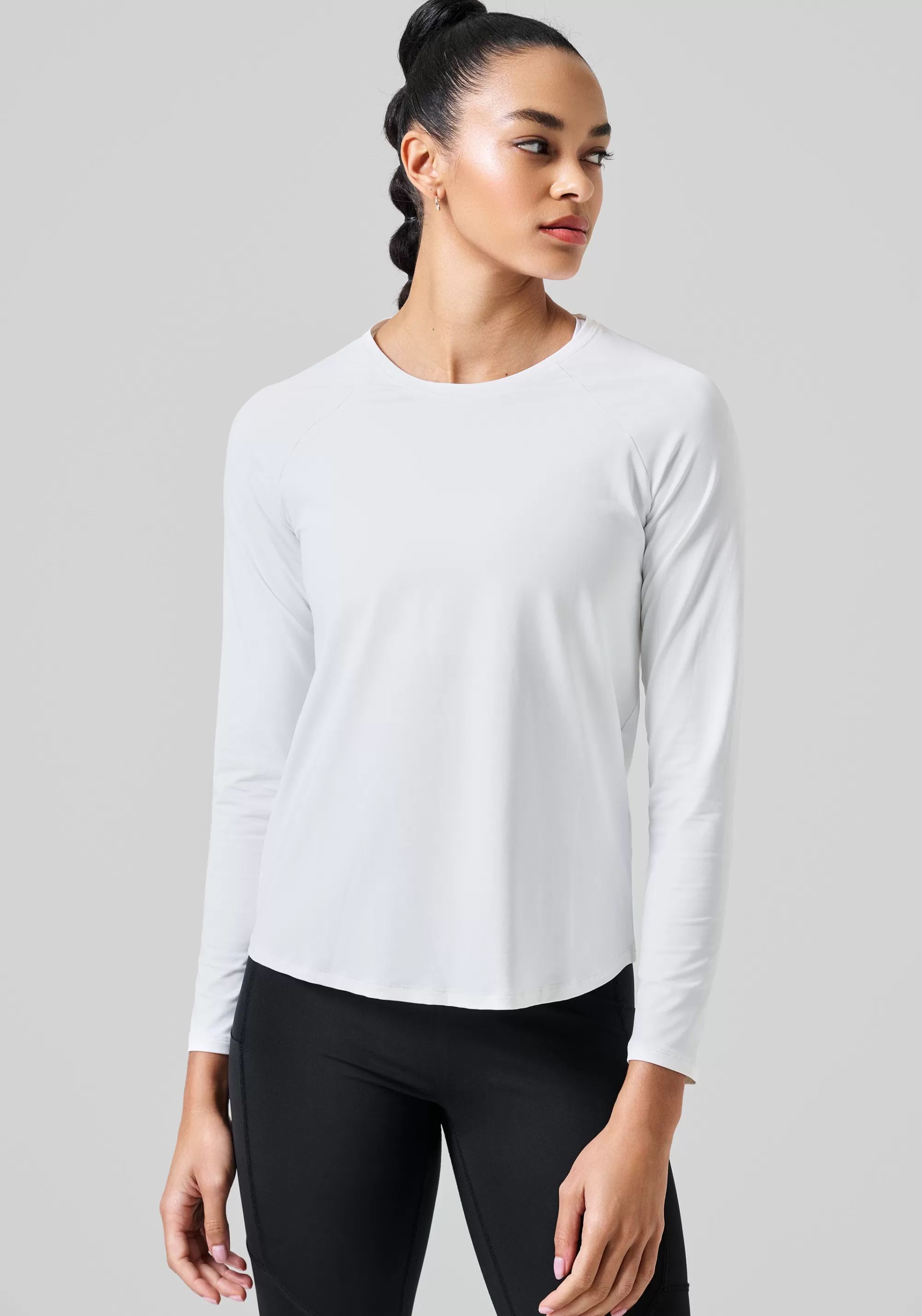 Casall Essential Long Sleeve - White Cheap