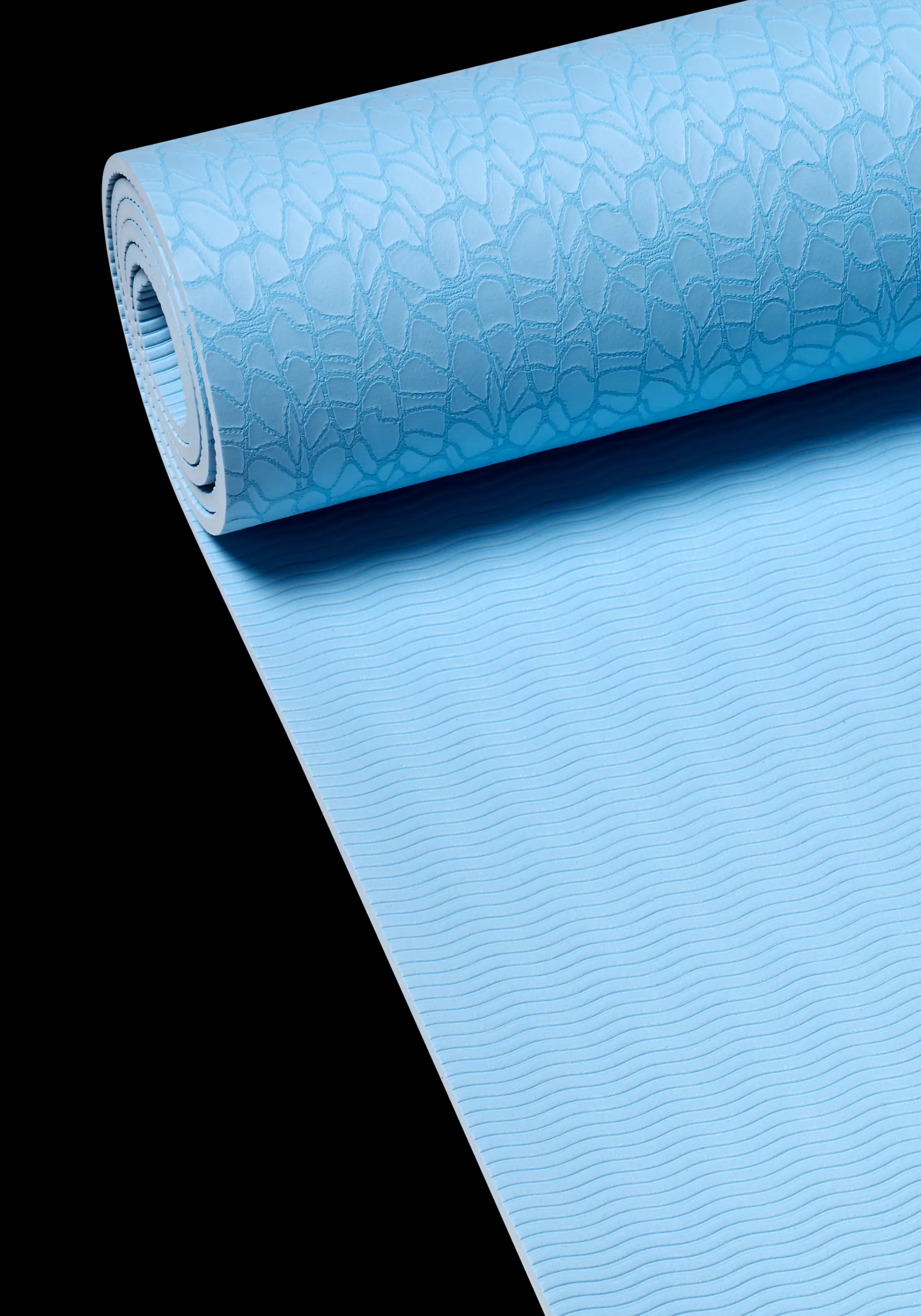 Casall Exercise Mat Cushion 5mm PVC Free - Sky Blue Cheap