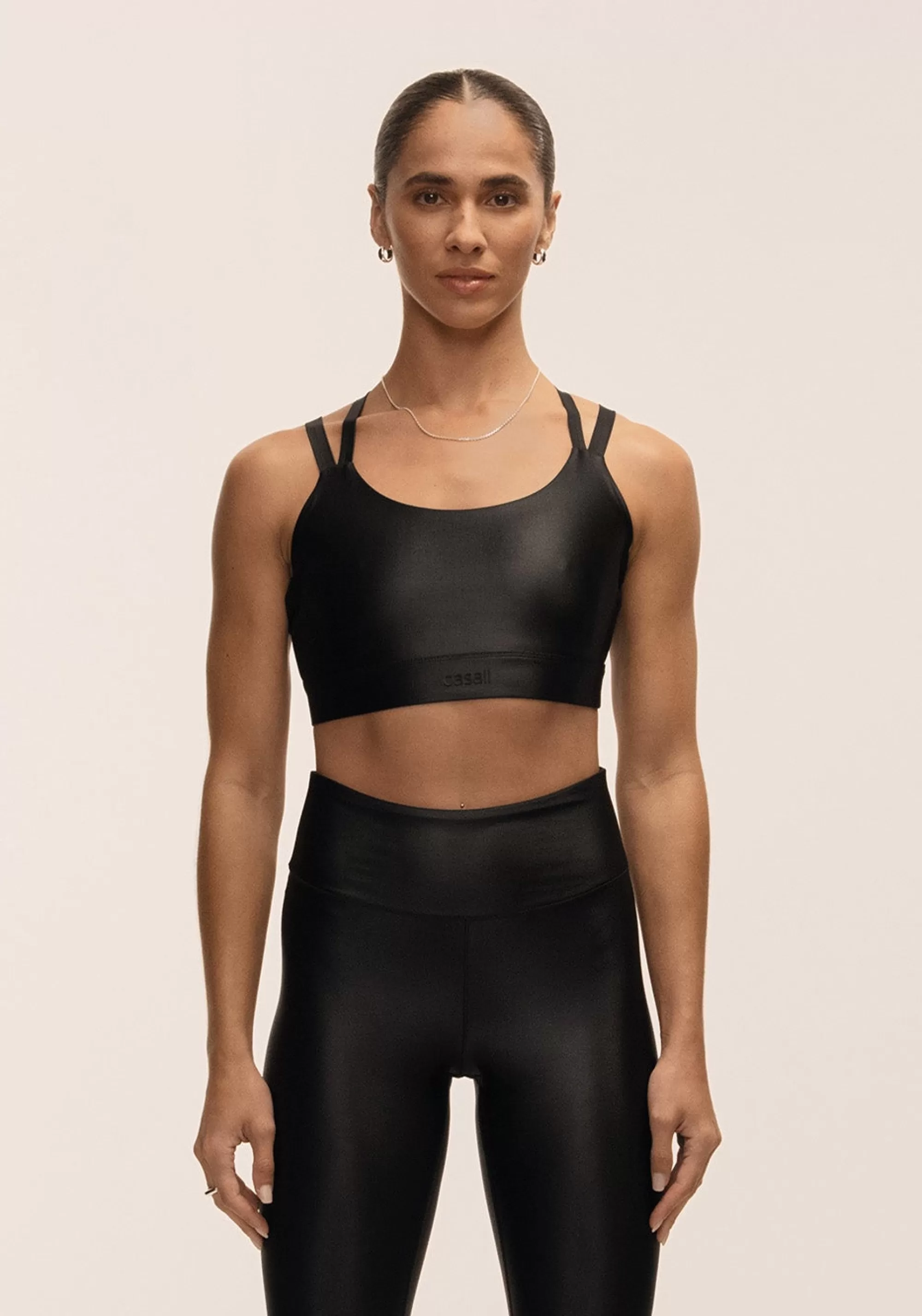 Casall Glitz Sports Bra - Black Best