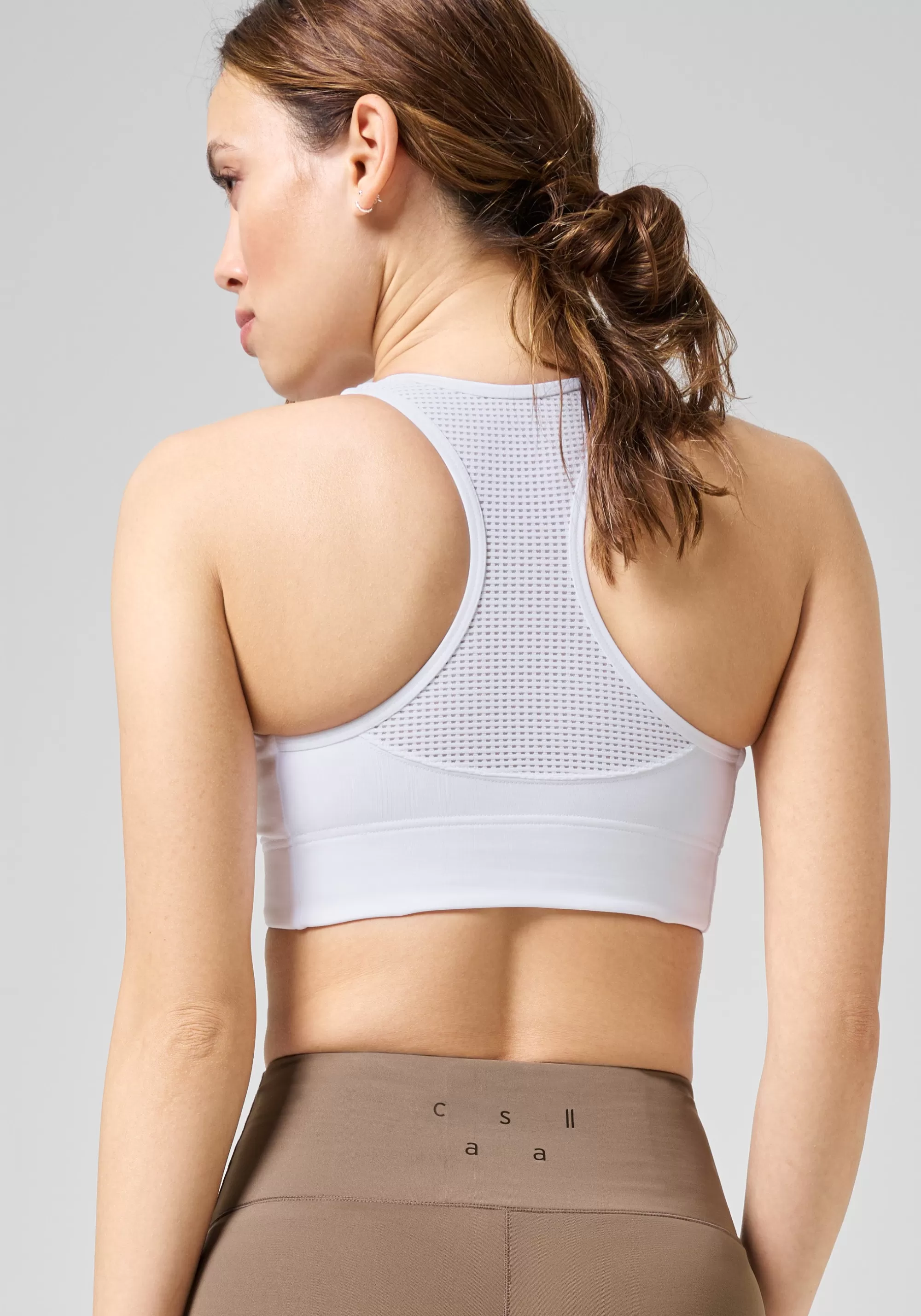 Casall Iconic Longline Sports Bra - White Online