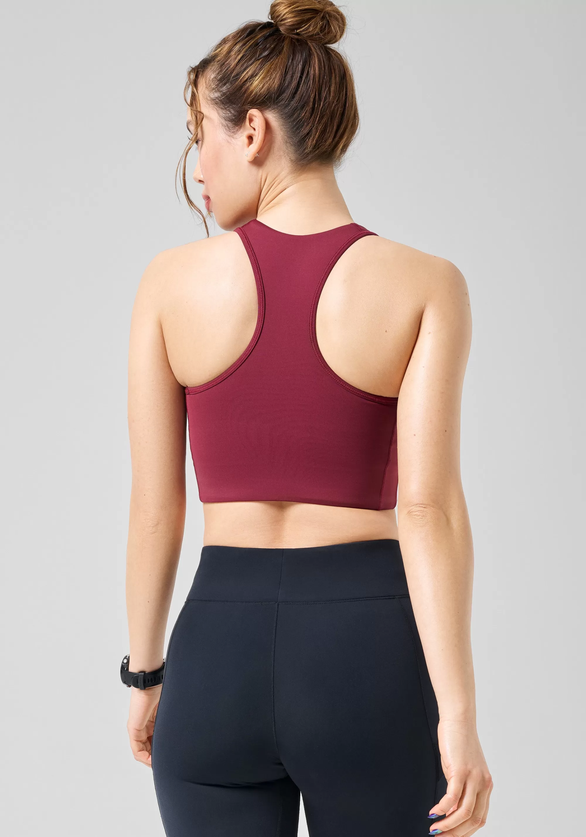 Casall Iconic Wool Lined Sports Bra - Evening Red Discount