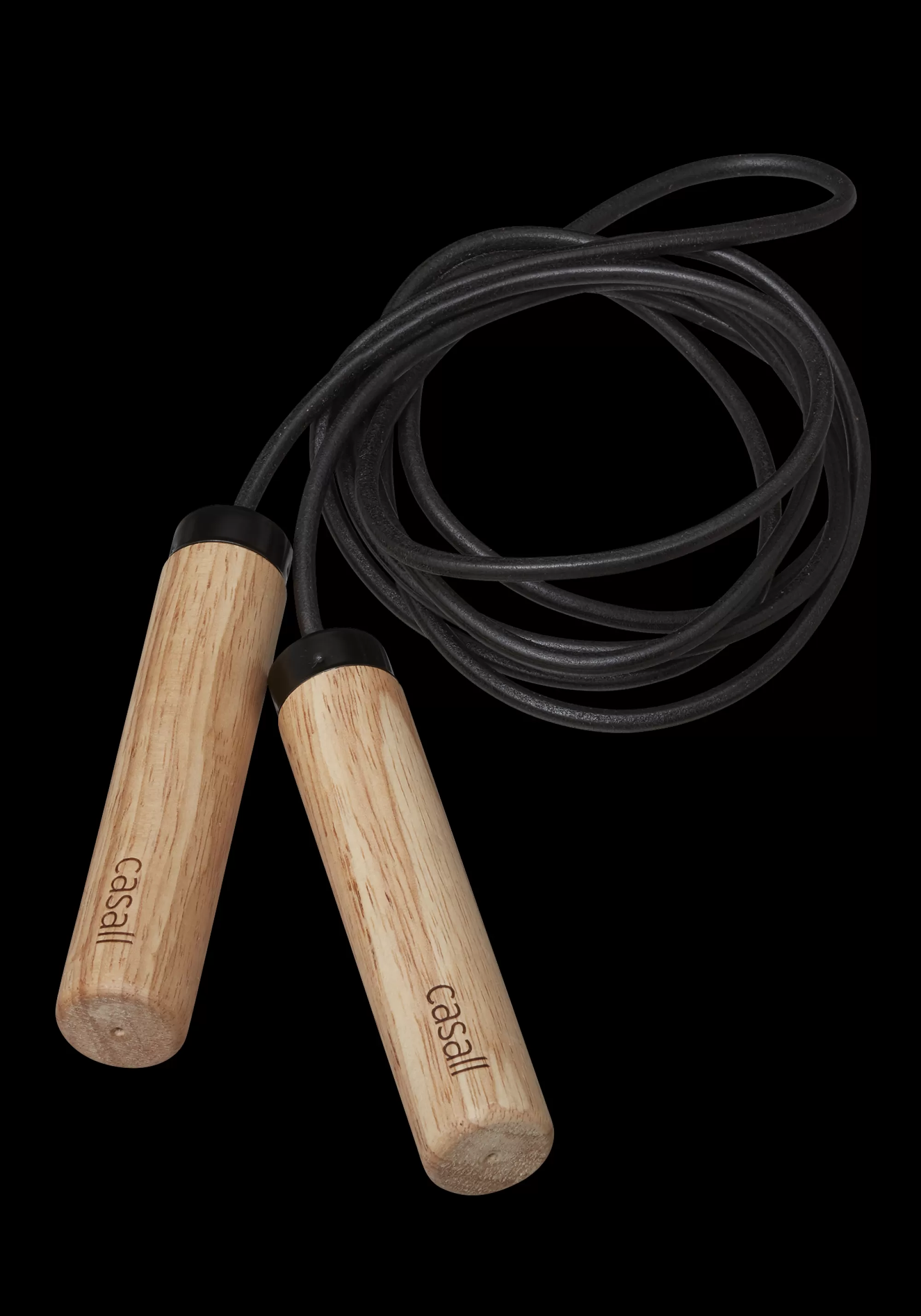 Casall Jump Rope Wood - Natural/Black Best Sale