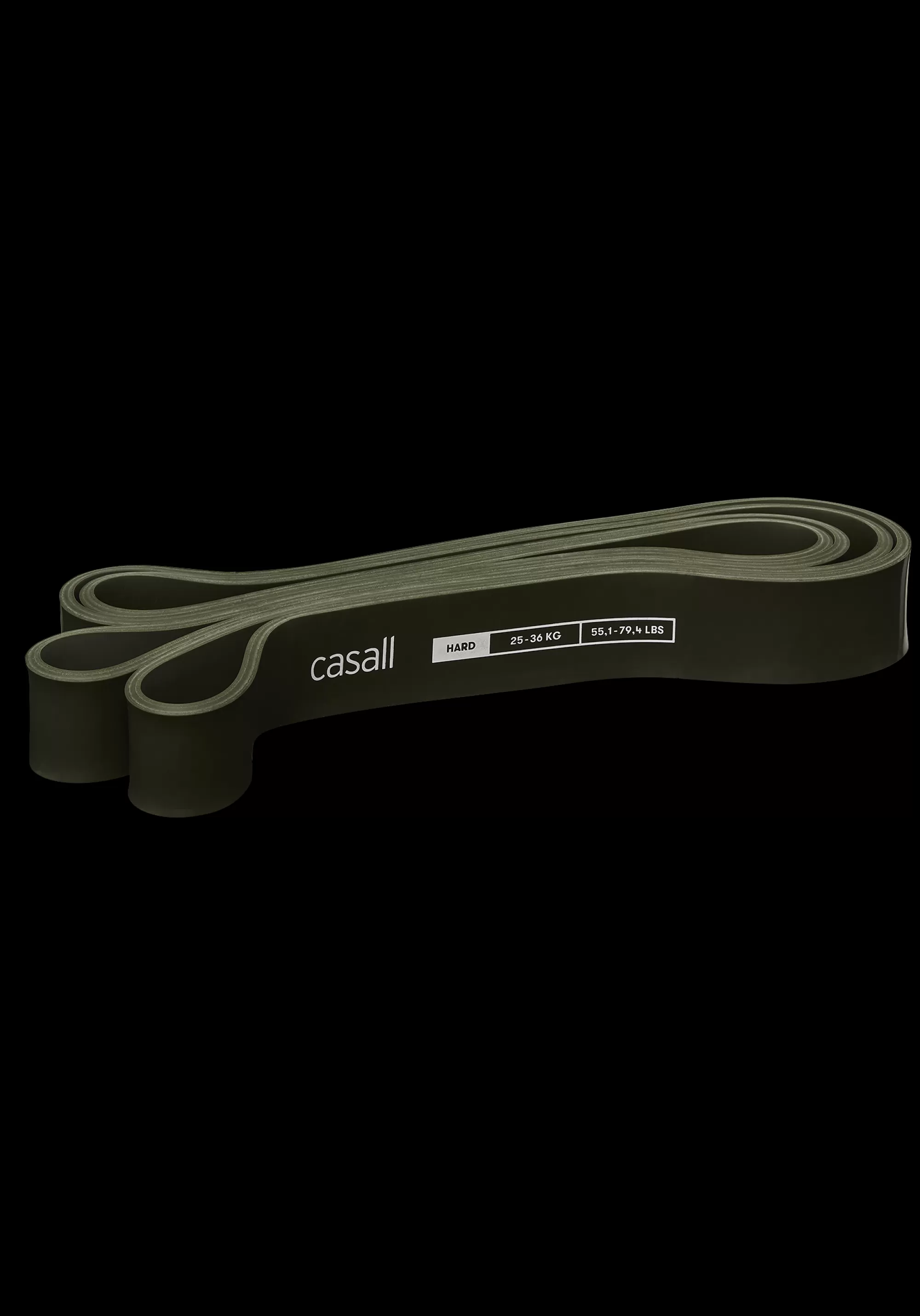 Casall Long Rubber Band Hard - Hard Green Hot