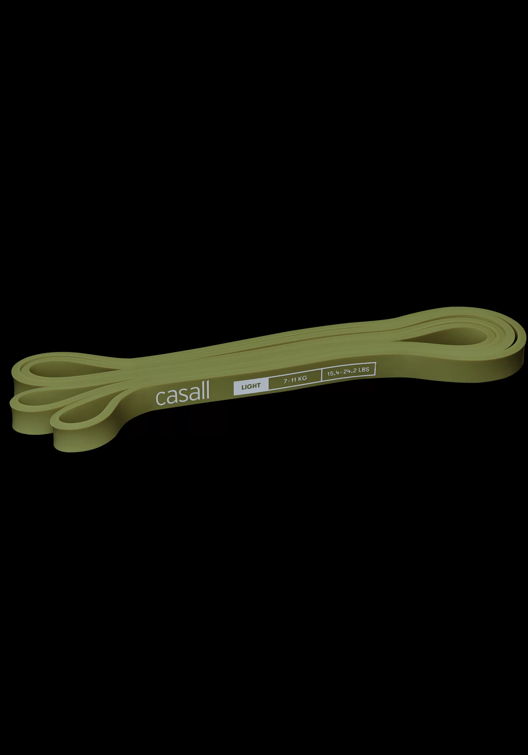 Casall Long Rubber Band Light - Soft green Hot