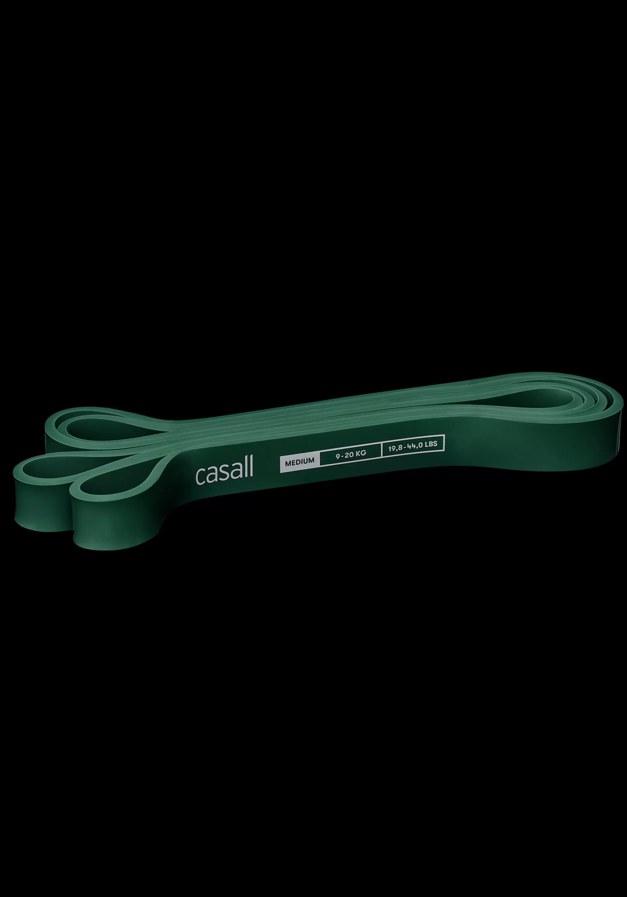 Casall Long Rubber Band Medium - Mid Green Clearance