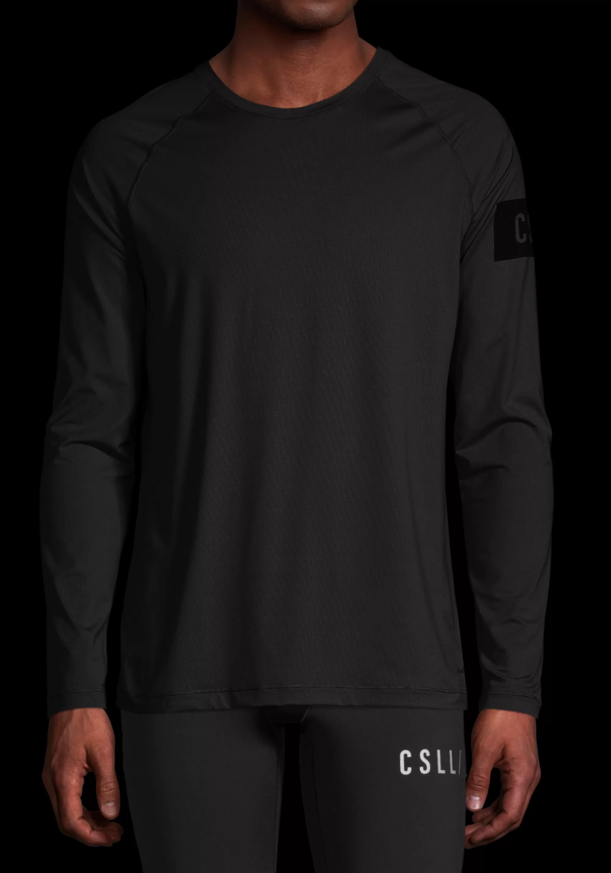 Casall M Rapidry Long Sleeve - Black Fashion