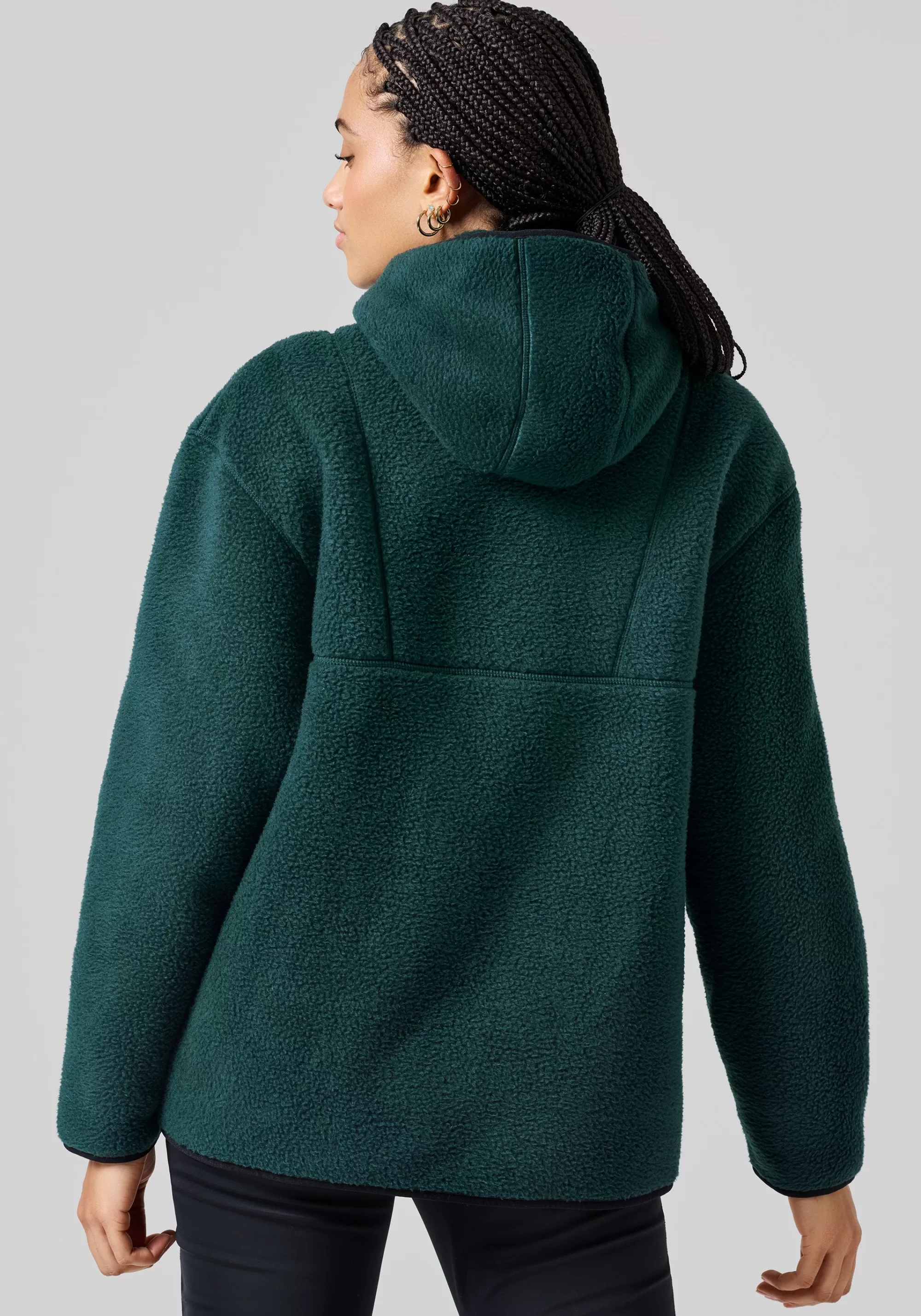 Casall Pile Jacket - Dark Pine Cheap