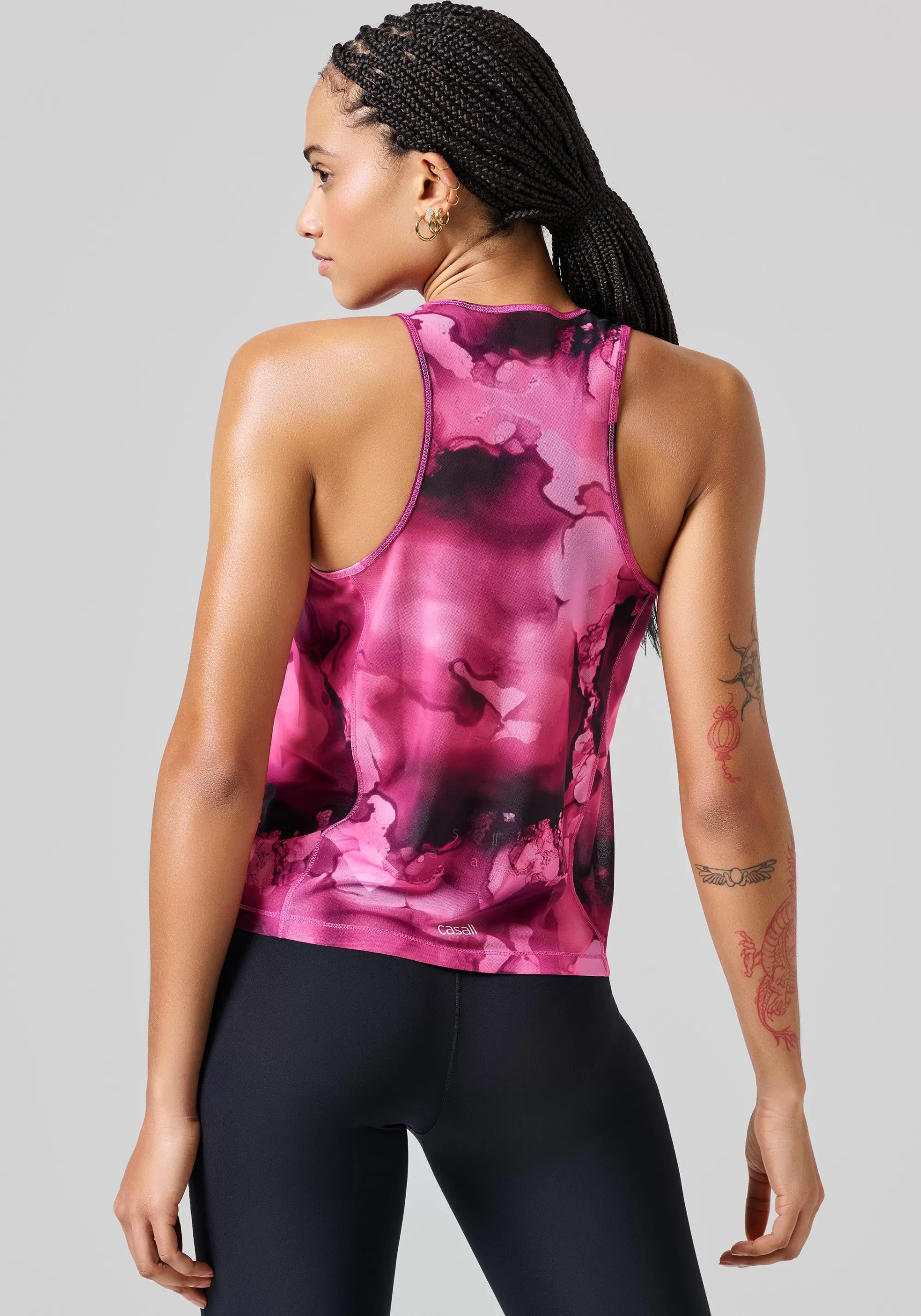 Casall Sheer Tank - Ice Pink Outlet