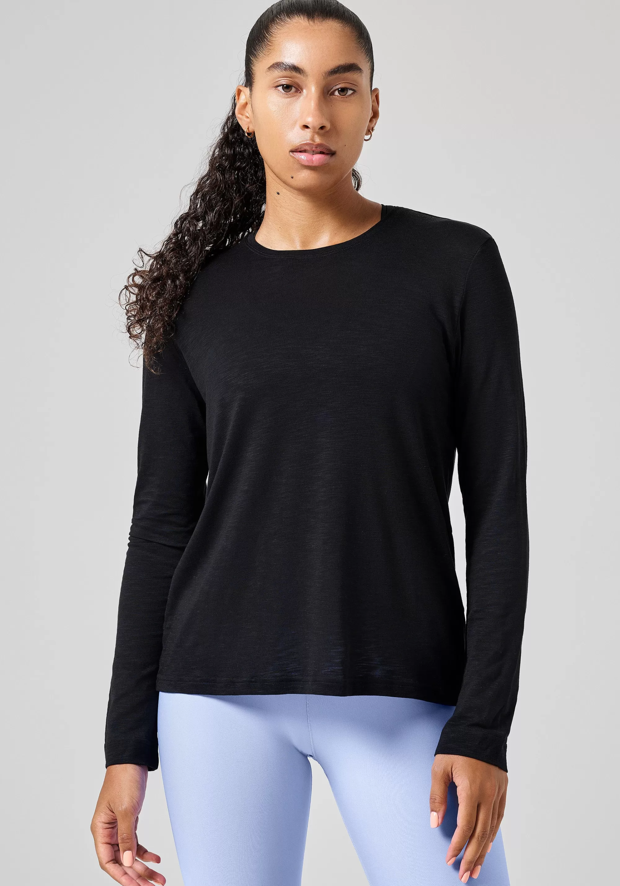 Casall Soft Texture Long Sleeve - Black Sale