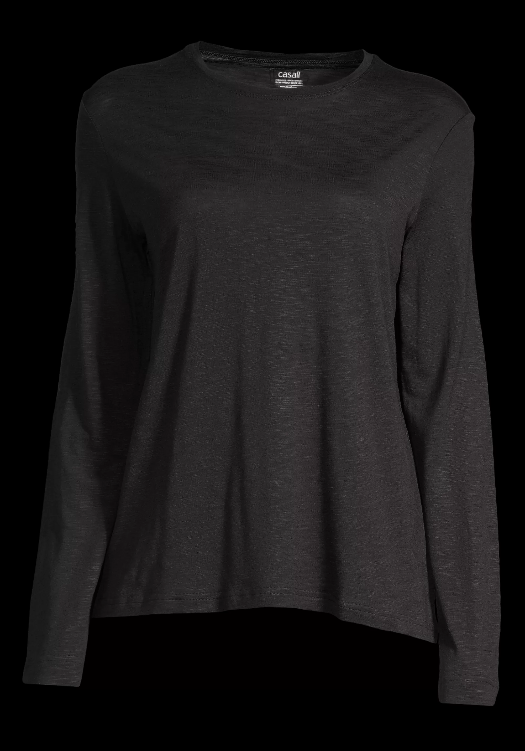 Casall Soft Texture Long Sleeve - Black Sale