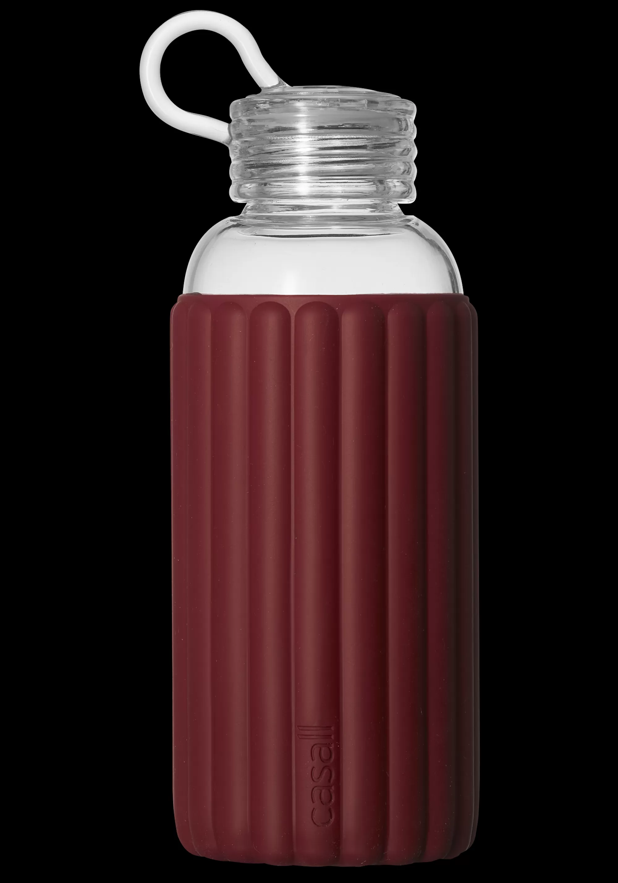 Casall Sthlm Glass Bottle 0,5l - Sienna Red Best