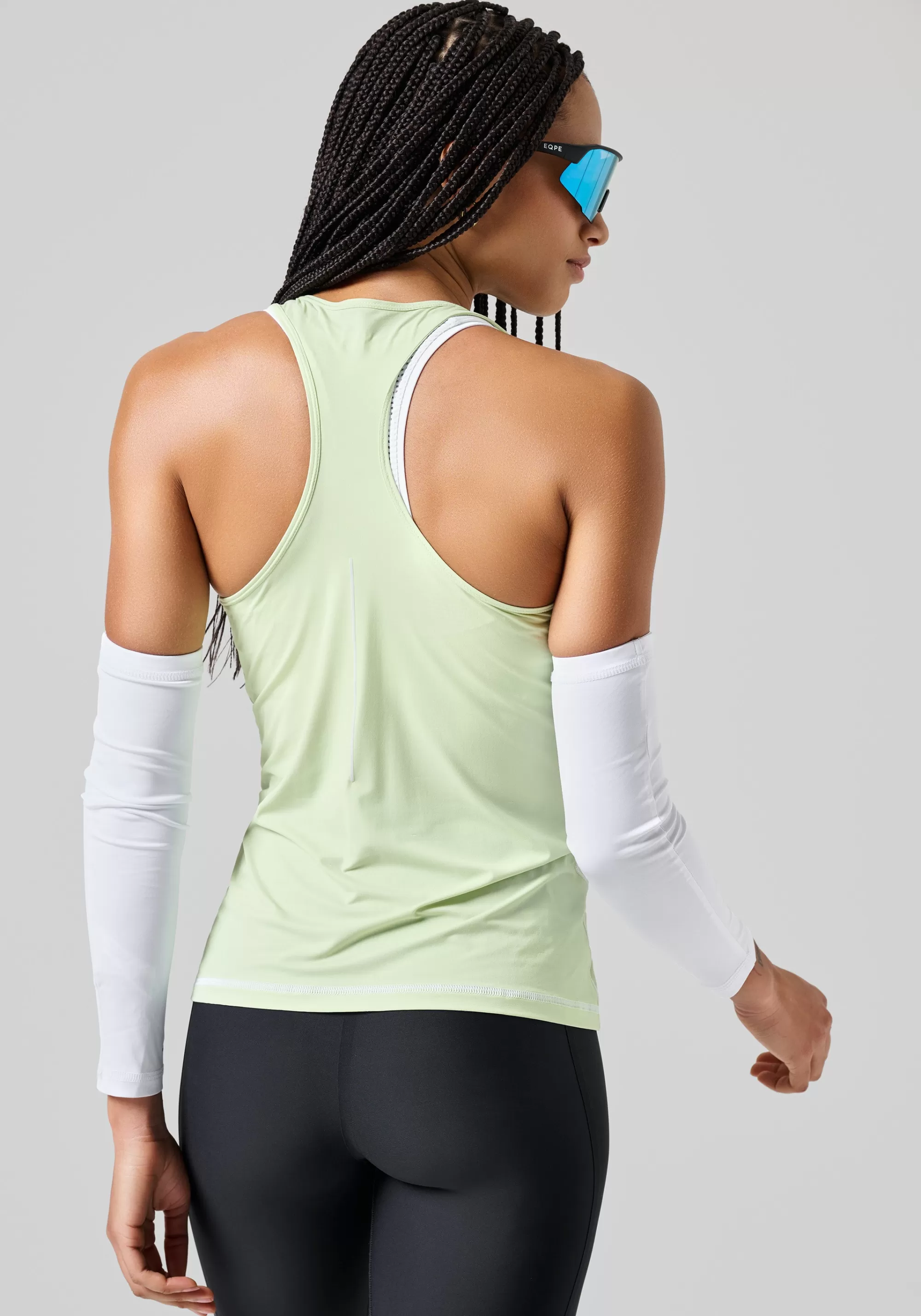 Casall Technical Pursuit Slim Tank - Cool Matcha Flash Sale