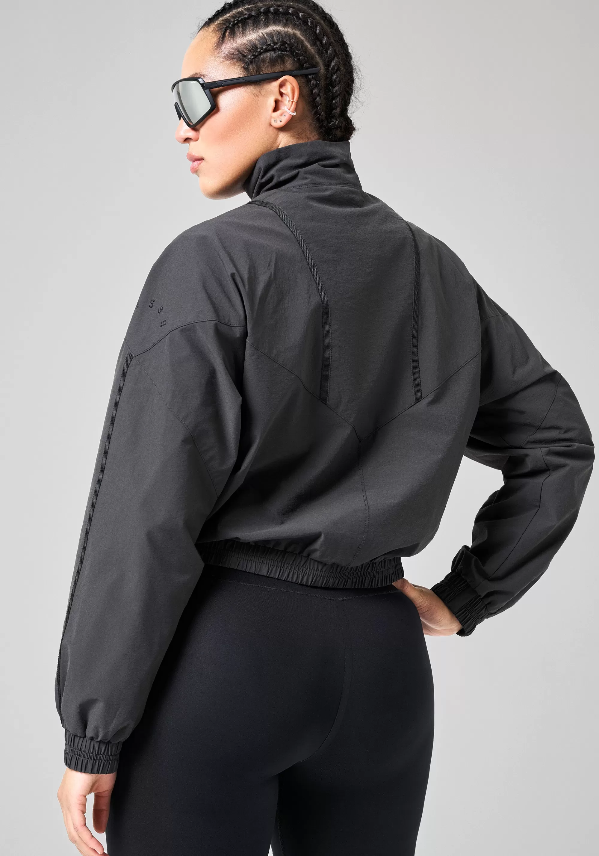 Casall Track Jacket - Almost Black Outlet