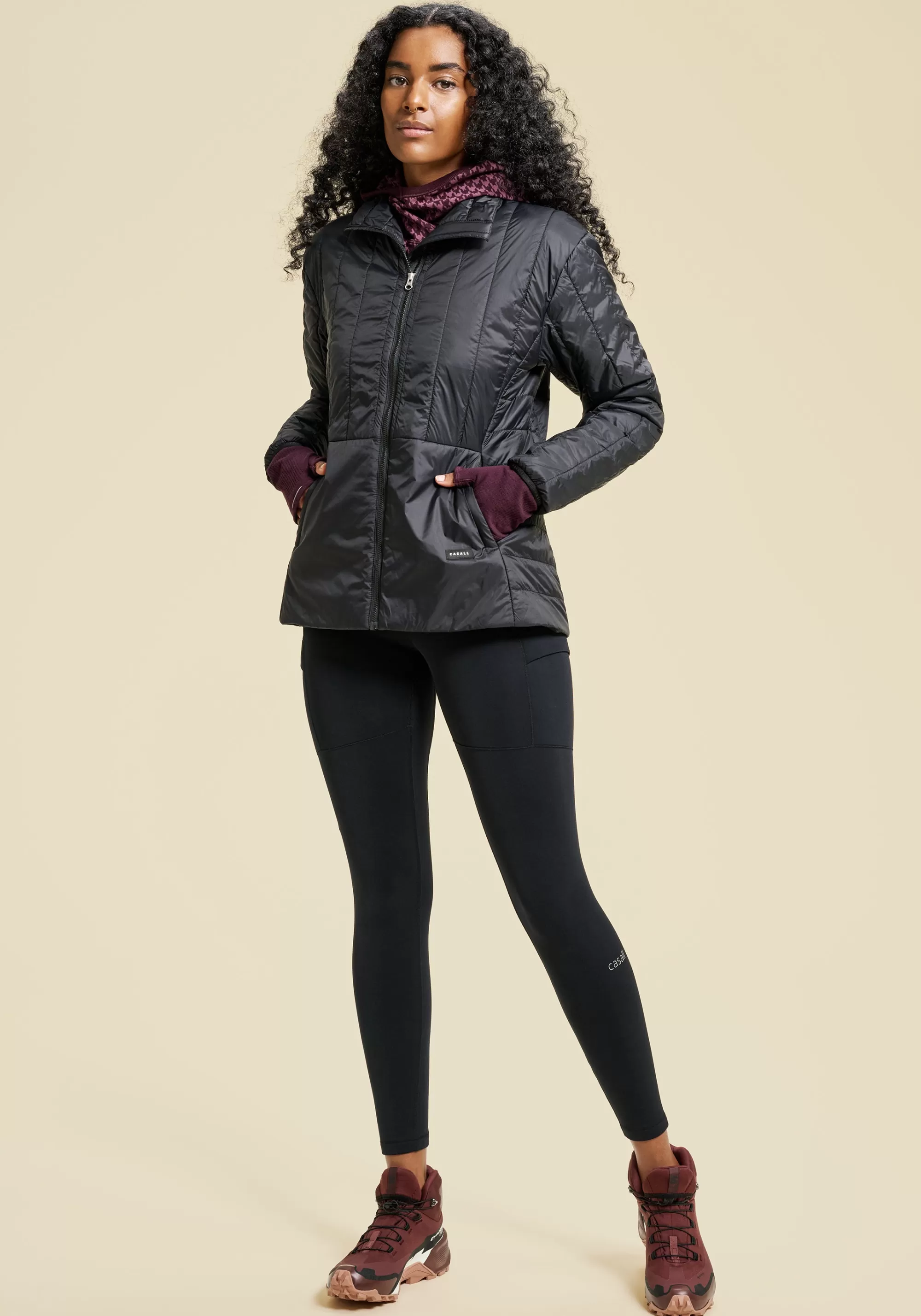 Casall Warm Tights - Black Flash Sale