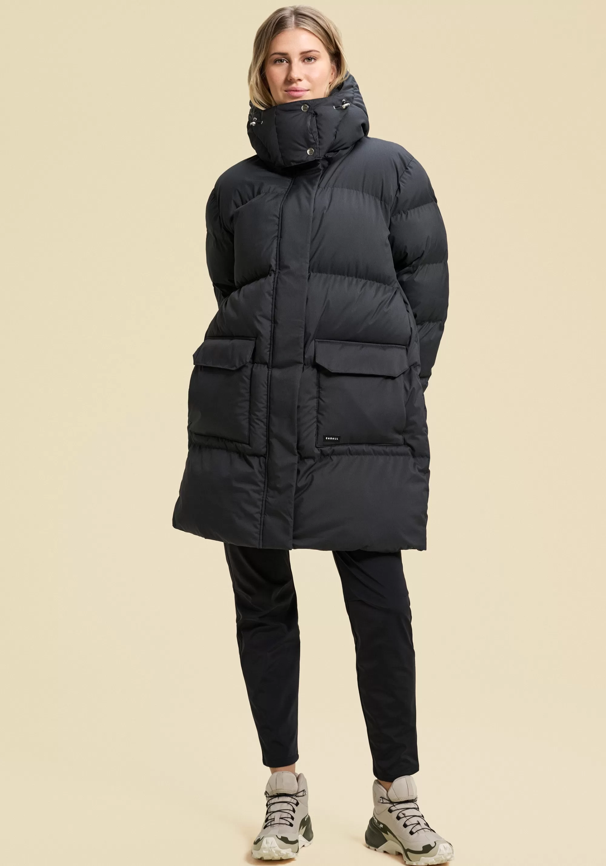 Casall Wear Forever Puffer Coat - Black Best