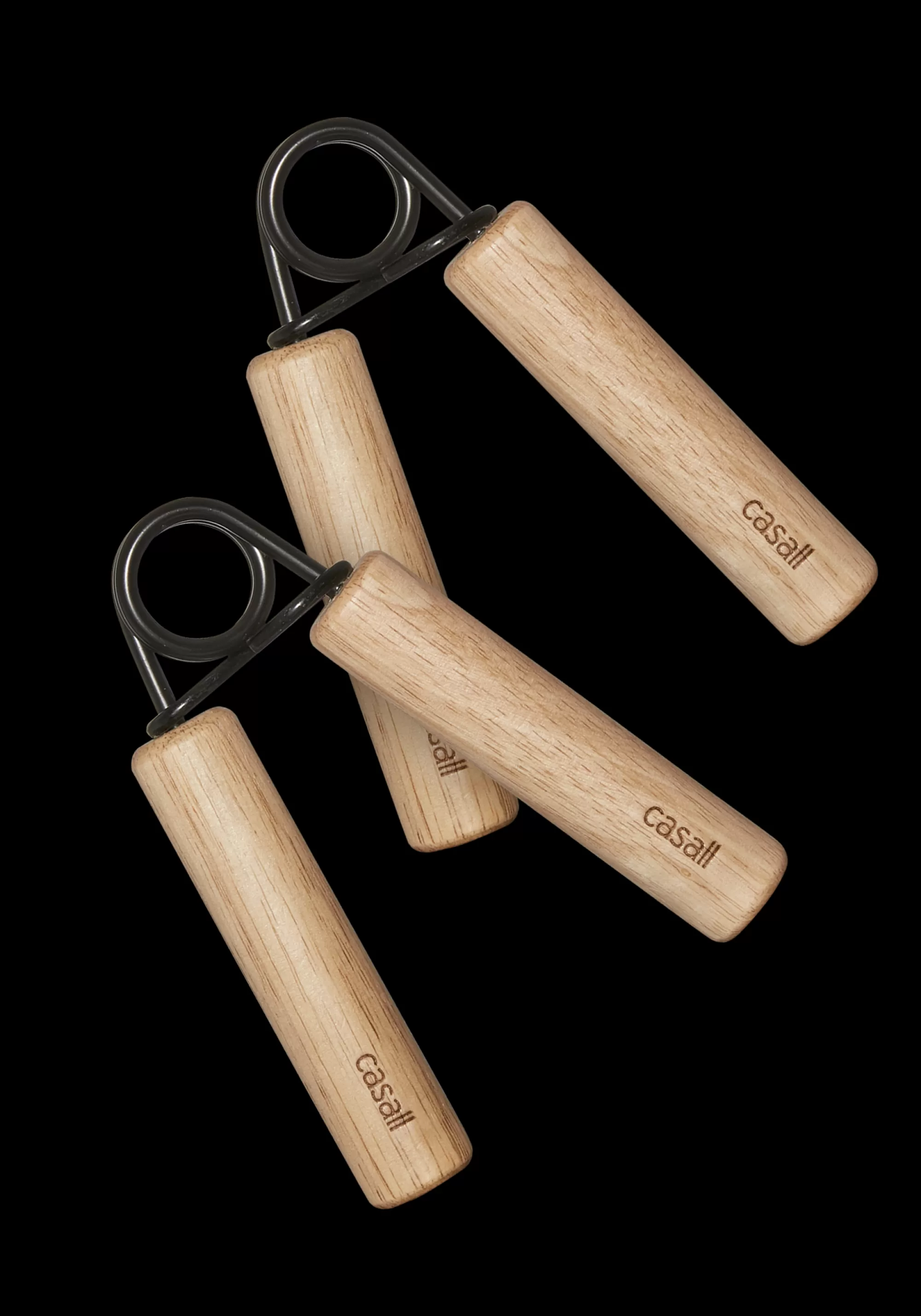 Casall Wood Power Grip Hard - Natural wood /Black Hot