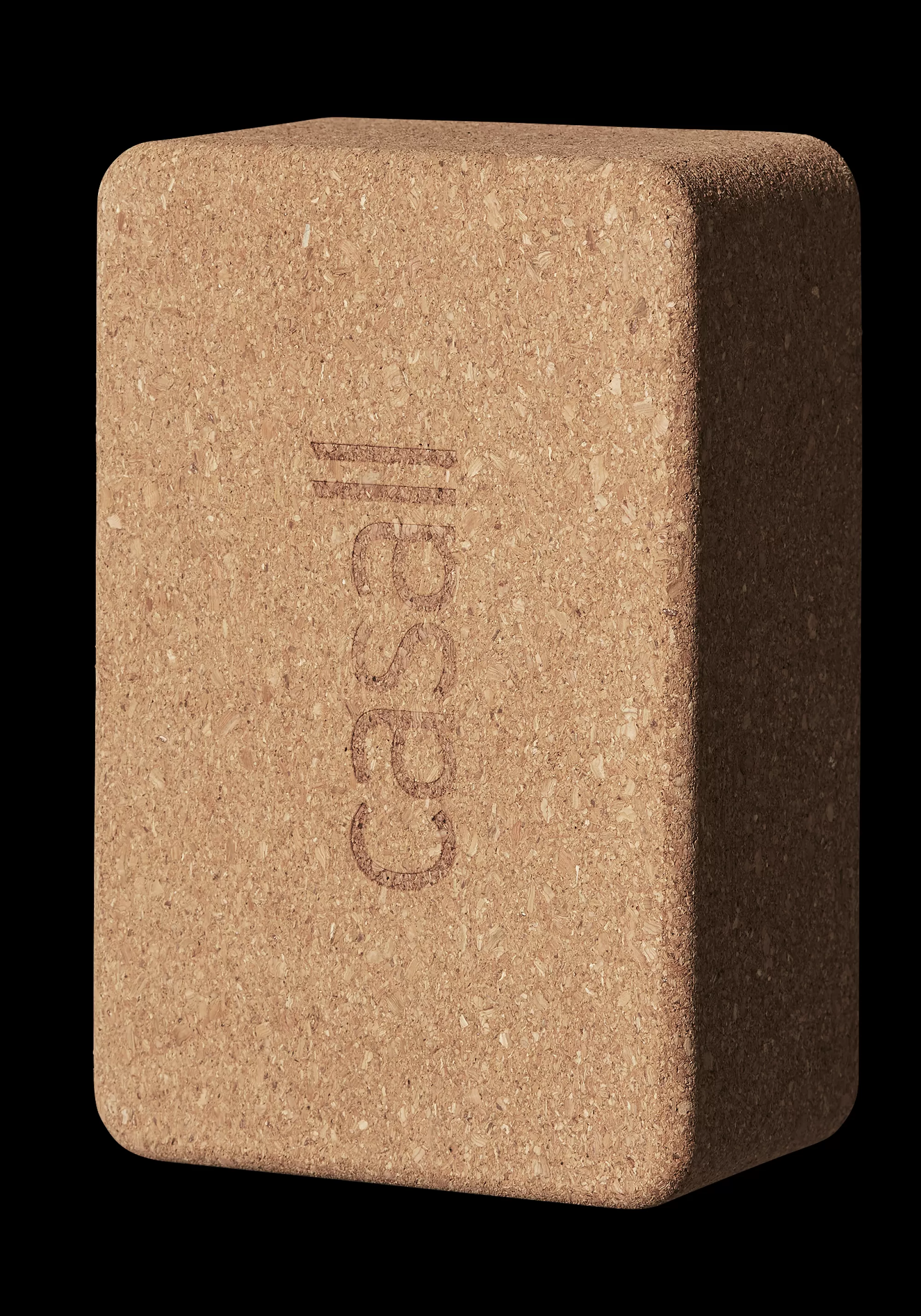 Casall Yoga Block Large - Natural cork Flash Sale