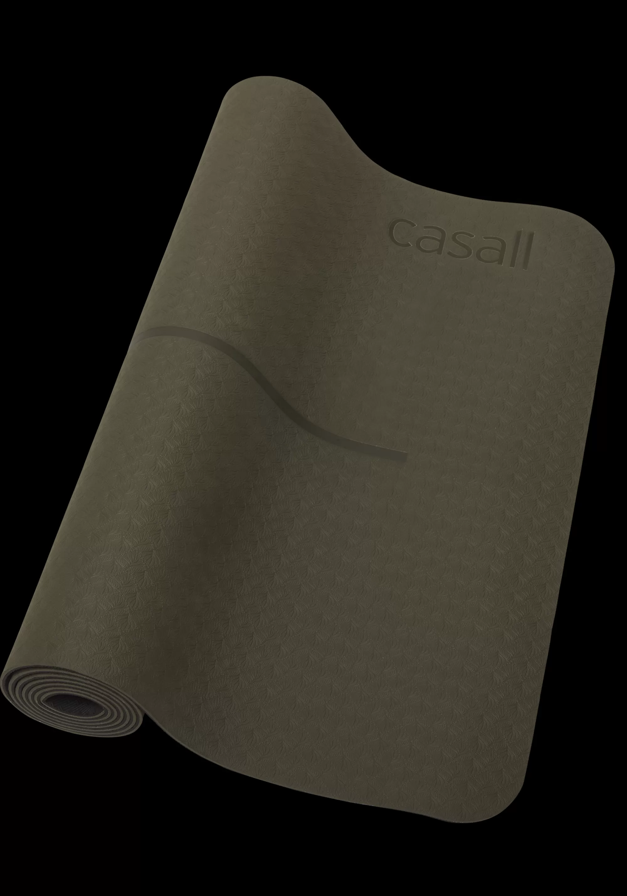 Casall Yoga Mat Position 4mm - Forest Green/Black Best Sale