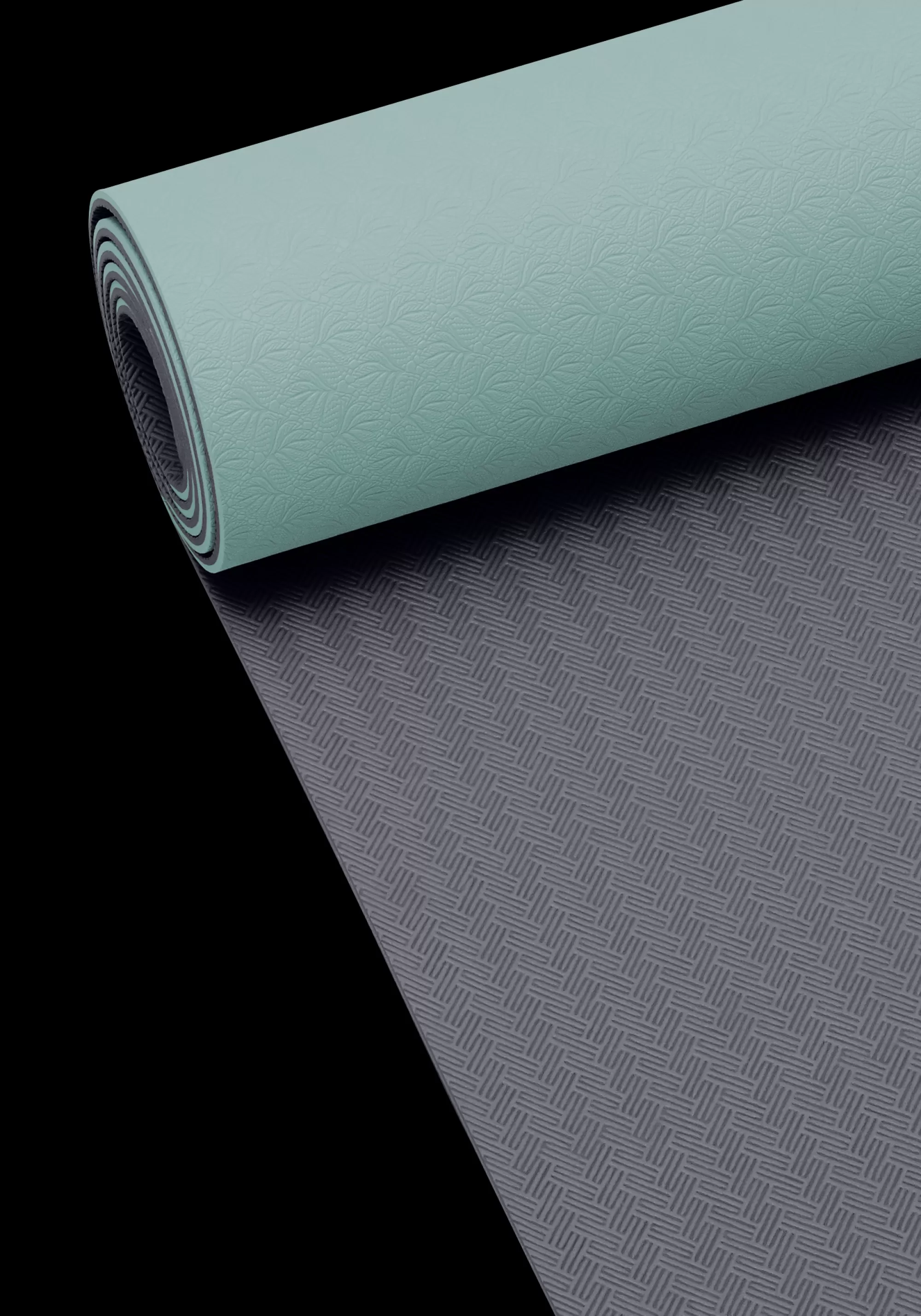 Casall Yoga Mat Position 4mm - Mellow Mint/Dark Slate Best