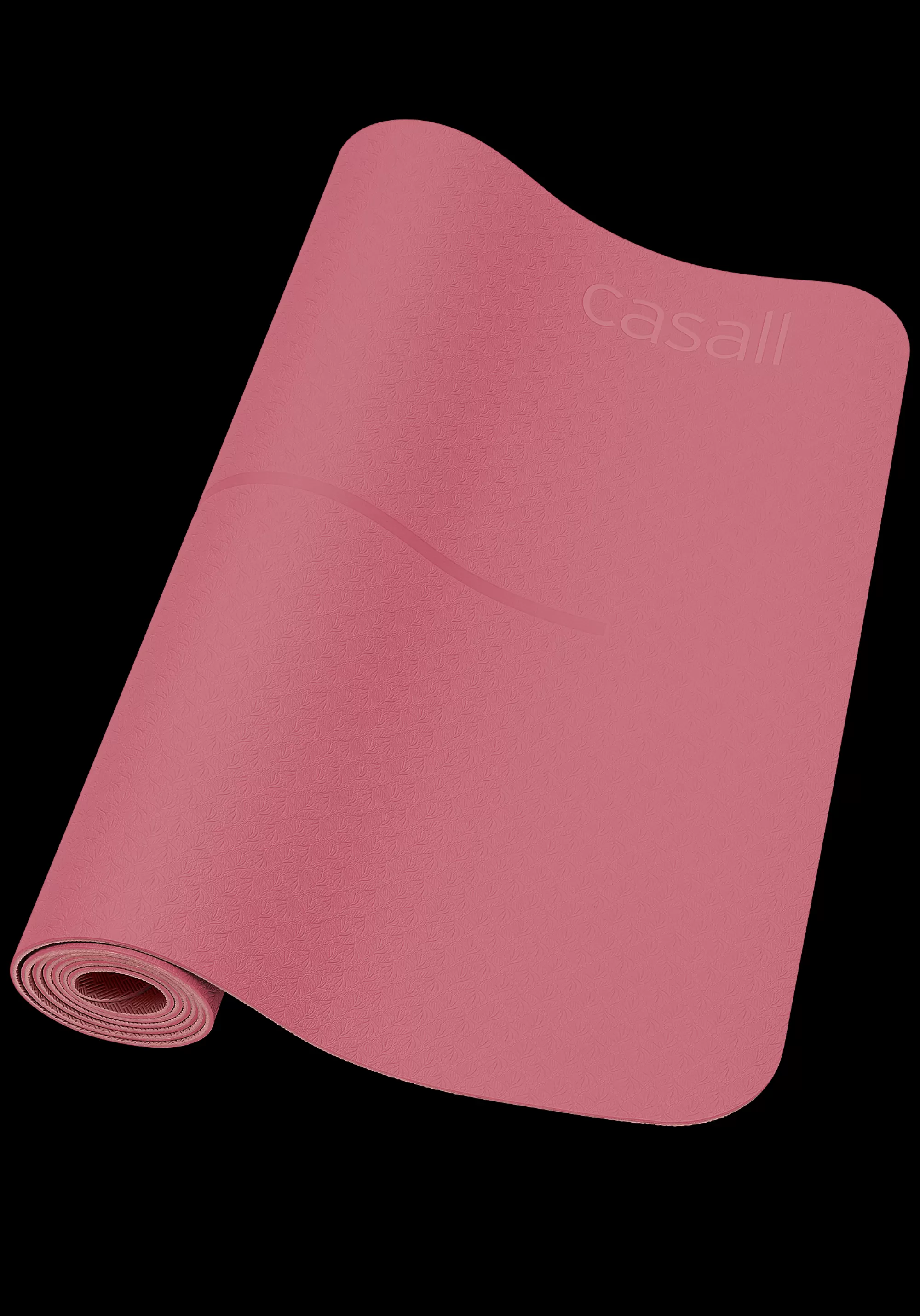 Casall Yoga Mat Position 4mm - Mineral Pink Hot